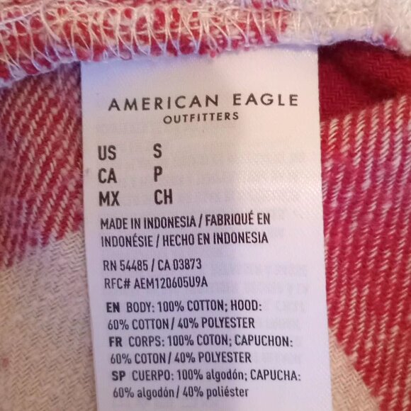 American Eagle casual hoodie shirt - Picture 3 of 6